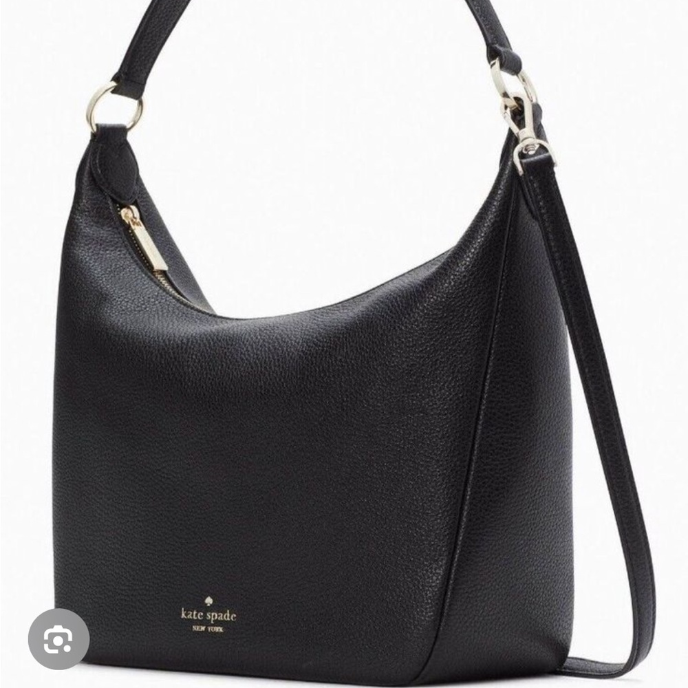 Kate Spade Black Leather Leila